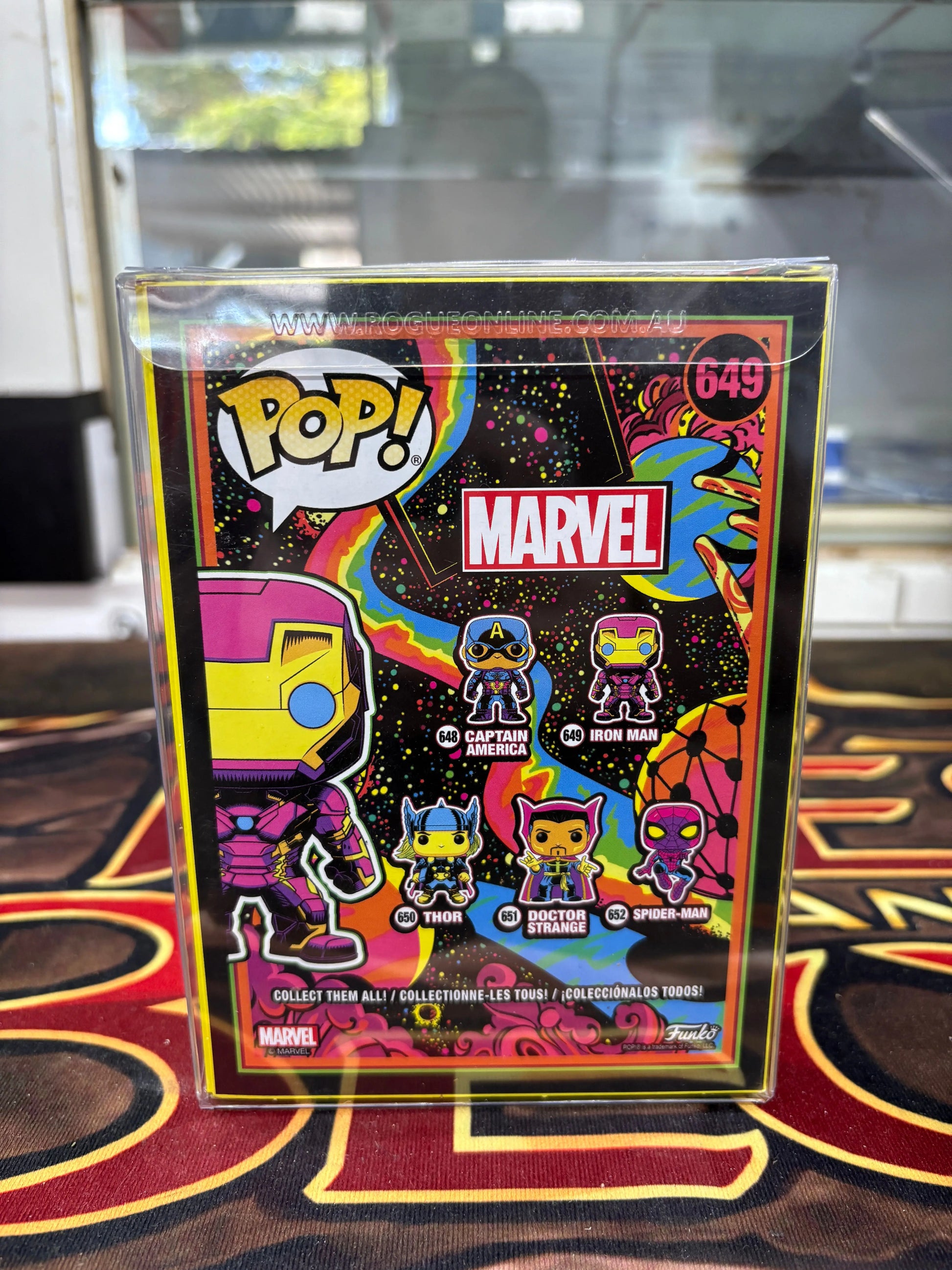 FUNKO Pop Vinyl Iron Man #649 FRENLY BRICKS - Open 7 Days