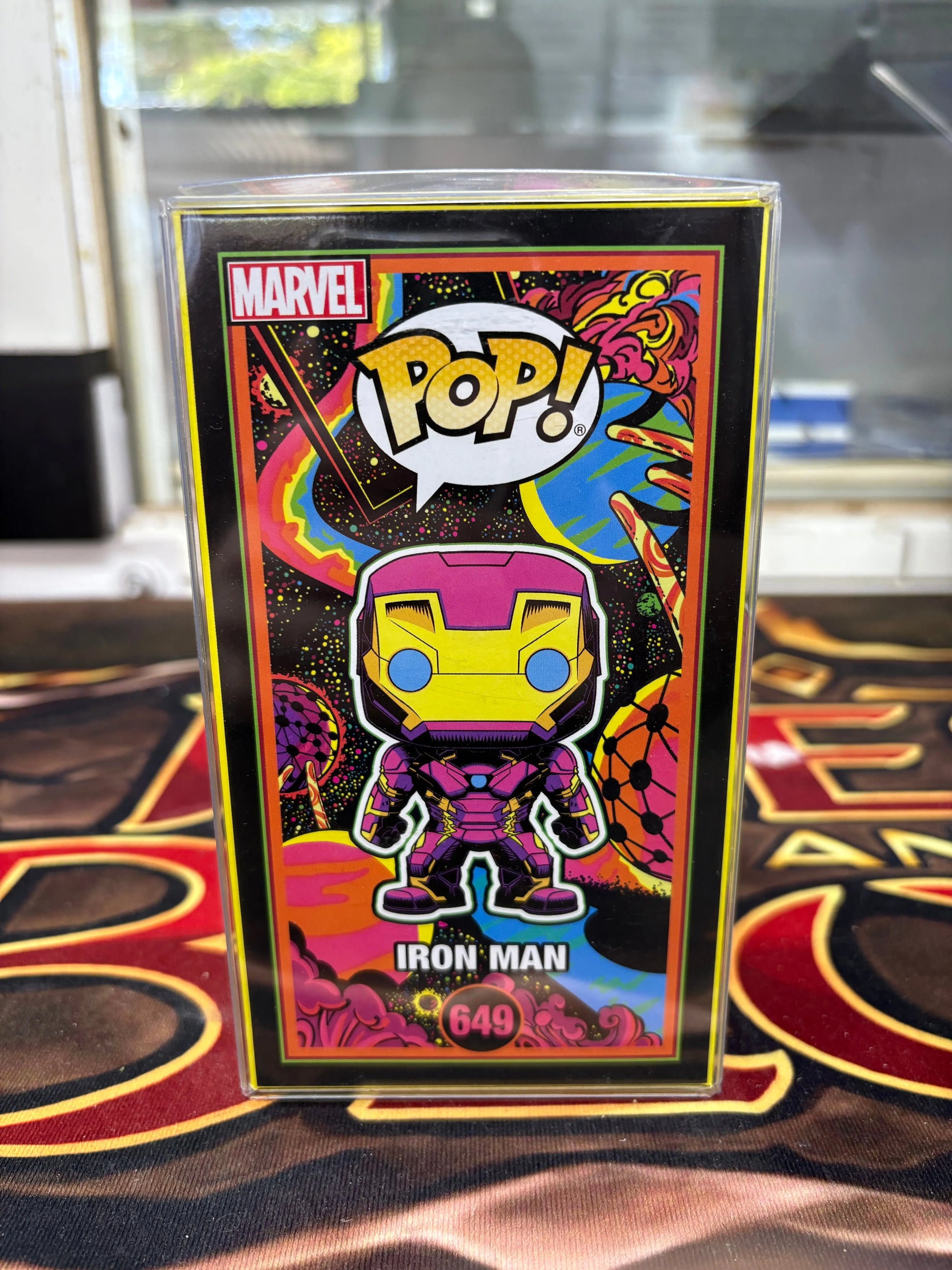 FUNKO Pop Vinyl Iron Man #649 FRENLY BRICKS - Open 7 Days