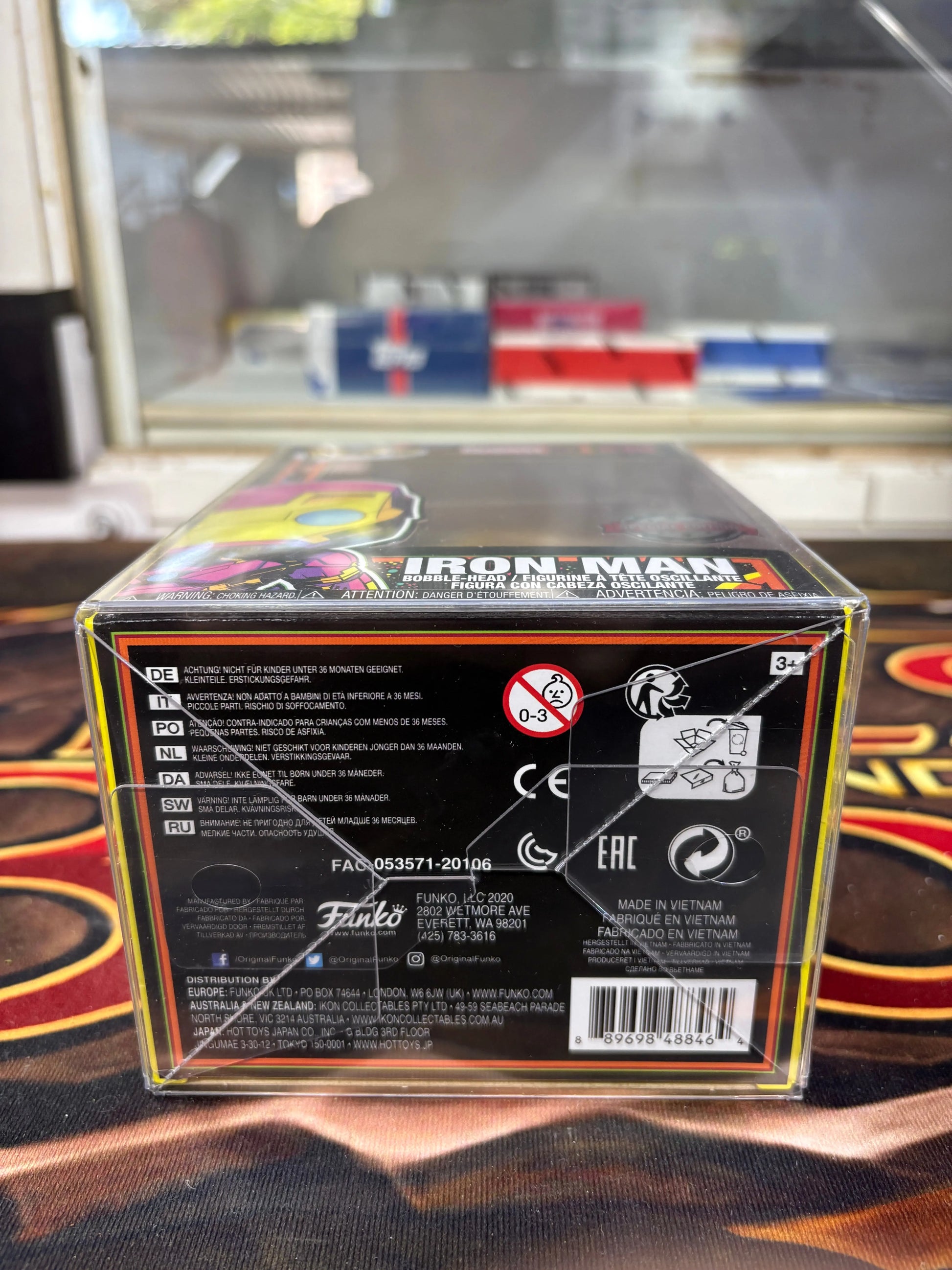 FUNKO Pop Vinyl Iron Man #649 FRENLY BRICKS - Open 7 Days