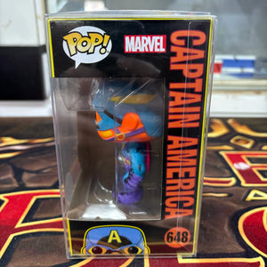 Captain America Funko Pop! Vinyl Blacklight #648 Marvel FRENLY BRICKS - Open 7 Days