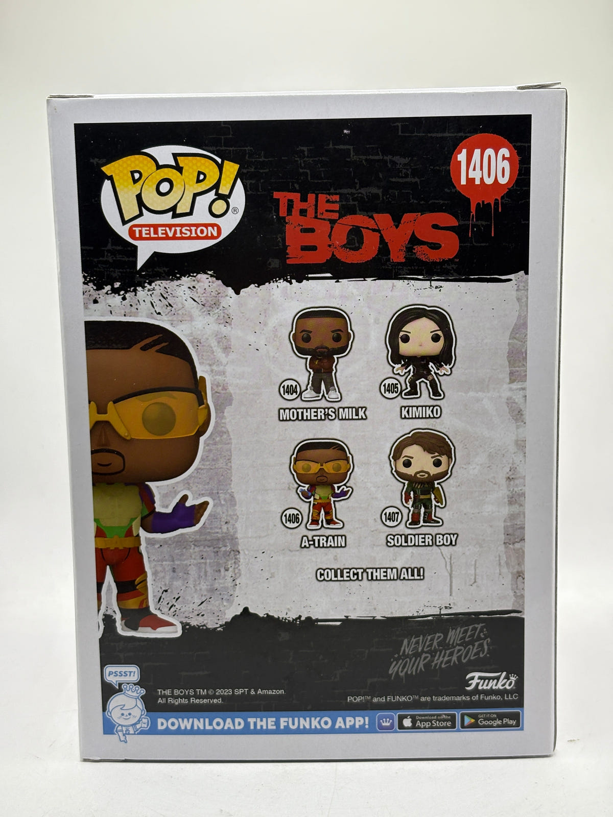 Funko POP! Television The Boys #1406 A-Train Vinyl Figure FRENLY BRICKS - Open 7 Days image 3