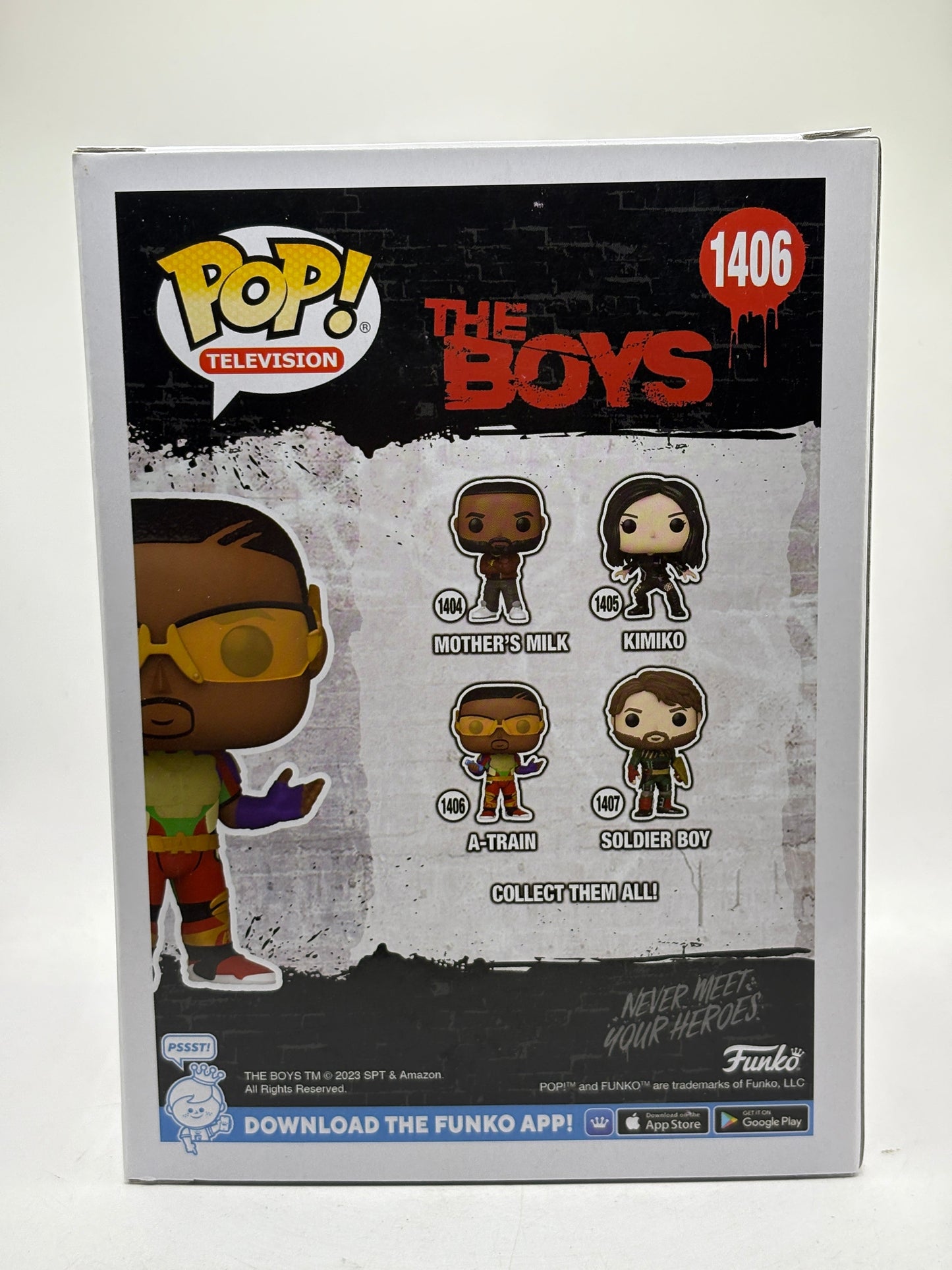 Funko POP! Television The Boys #1406 A-Train Vinyl Figure FRENLY BRICKS - Open 7 Days