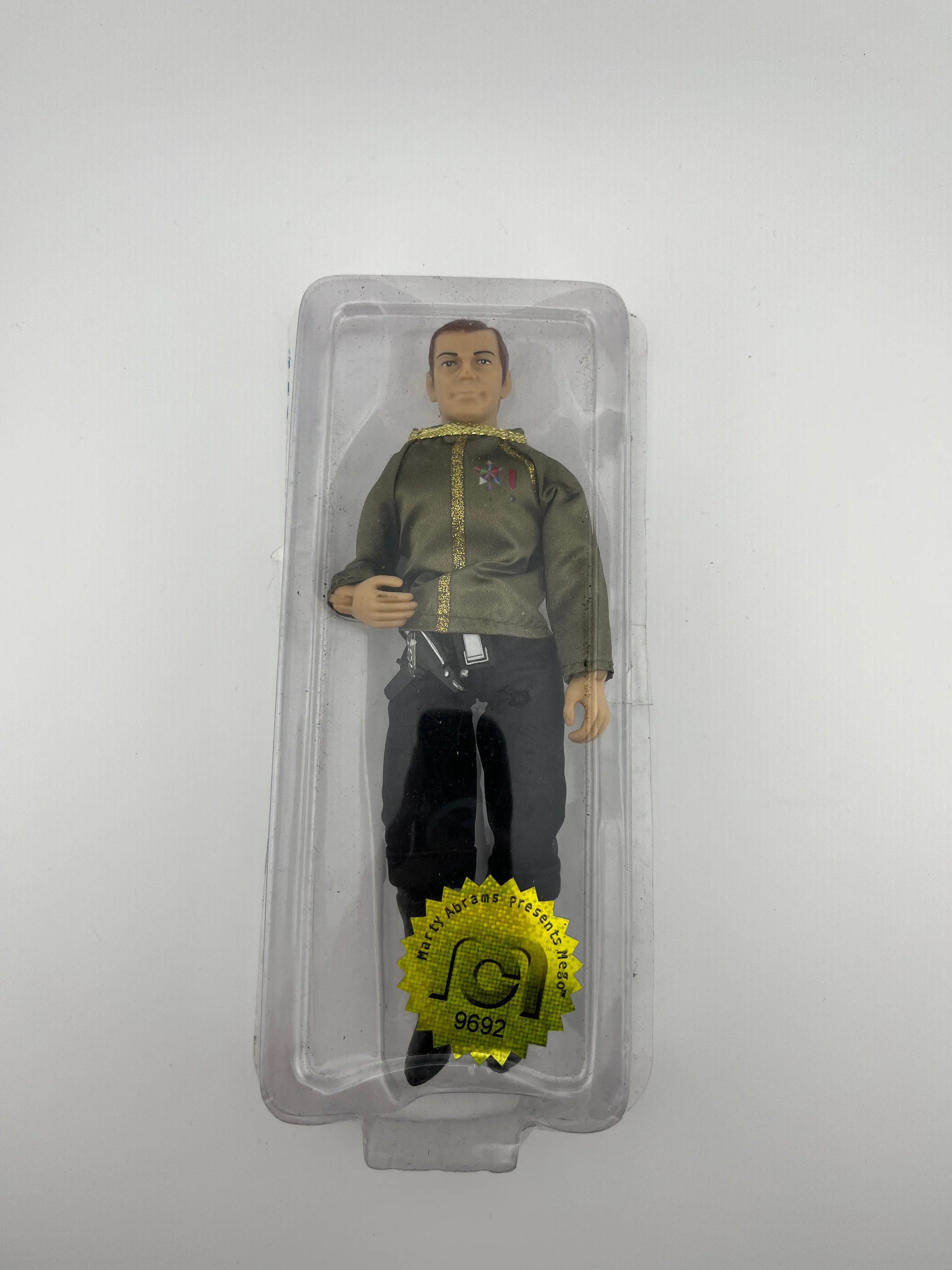 Marty Abrams Mego Pop Culture Captain Kirk 8" Action Figure Star Trek Off Card FRENLY BRICKS - Open 7 Days