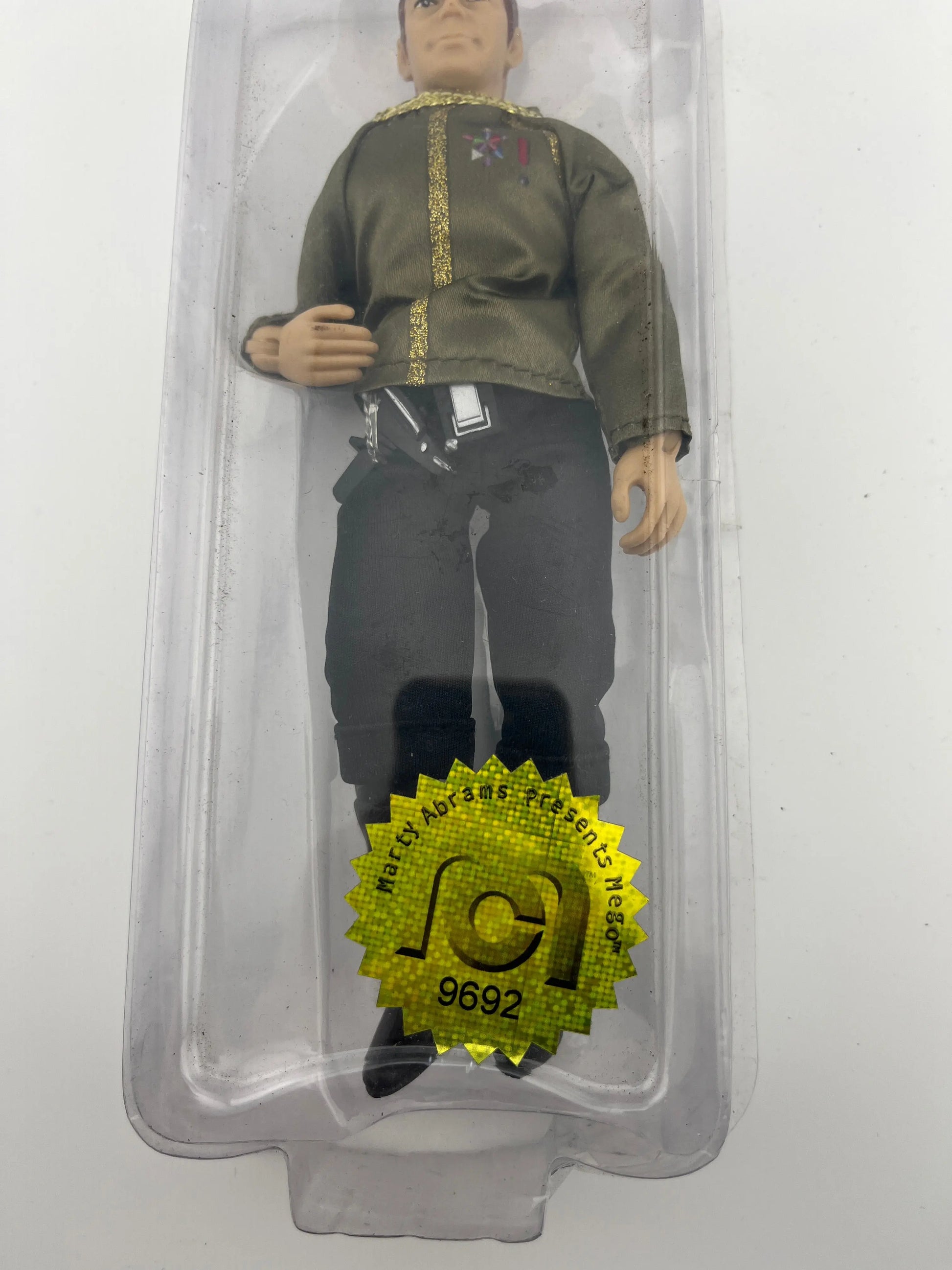 Marty Abrams Mego Pop Culture Captain Kirk 8" Action Figure Star Trek Off Card FRENLY BRICKS - Open 7 Days