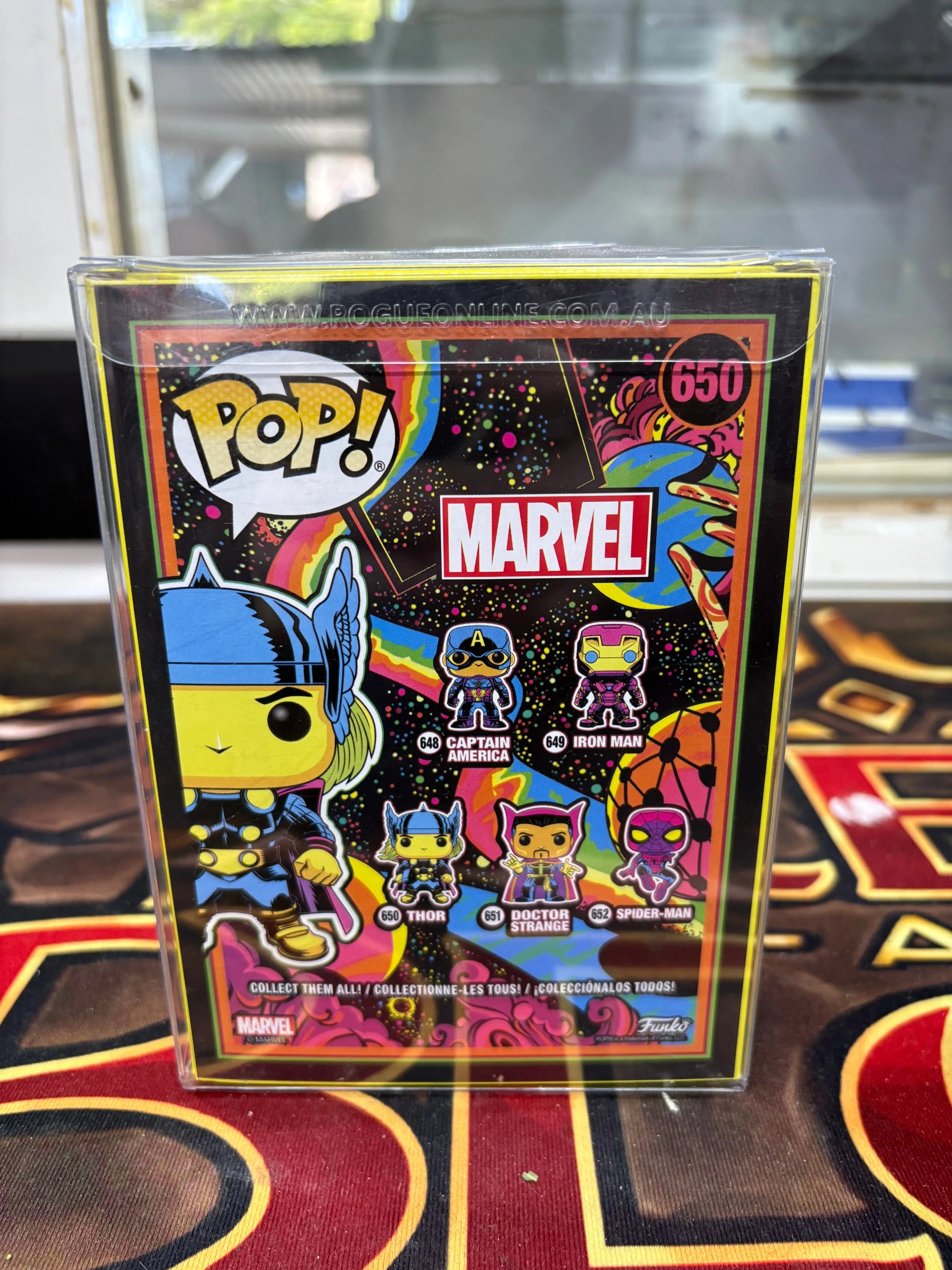Thor 650 Blacklight Marvel Funko Pop Vinyl FRENLY BRICKS - Open 7 Days