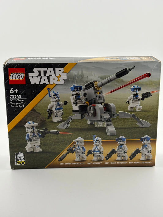 LEGO Star Wars: 501st Clone Troopers Battle Pack (75345) Sealed FRENLY BRICKS - Open 7 Days