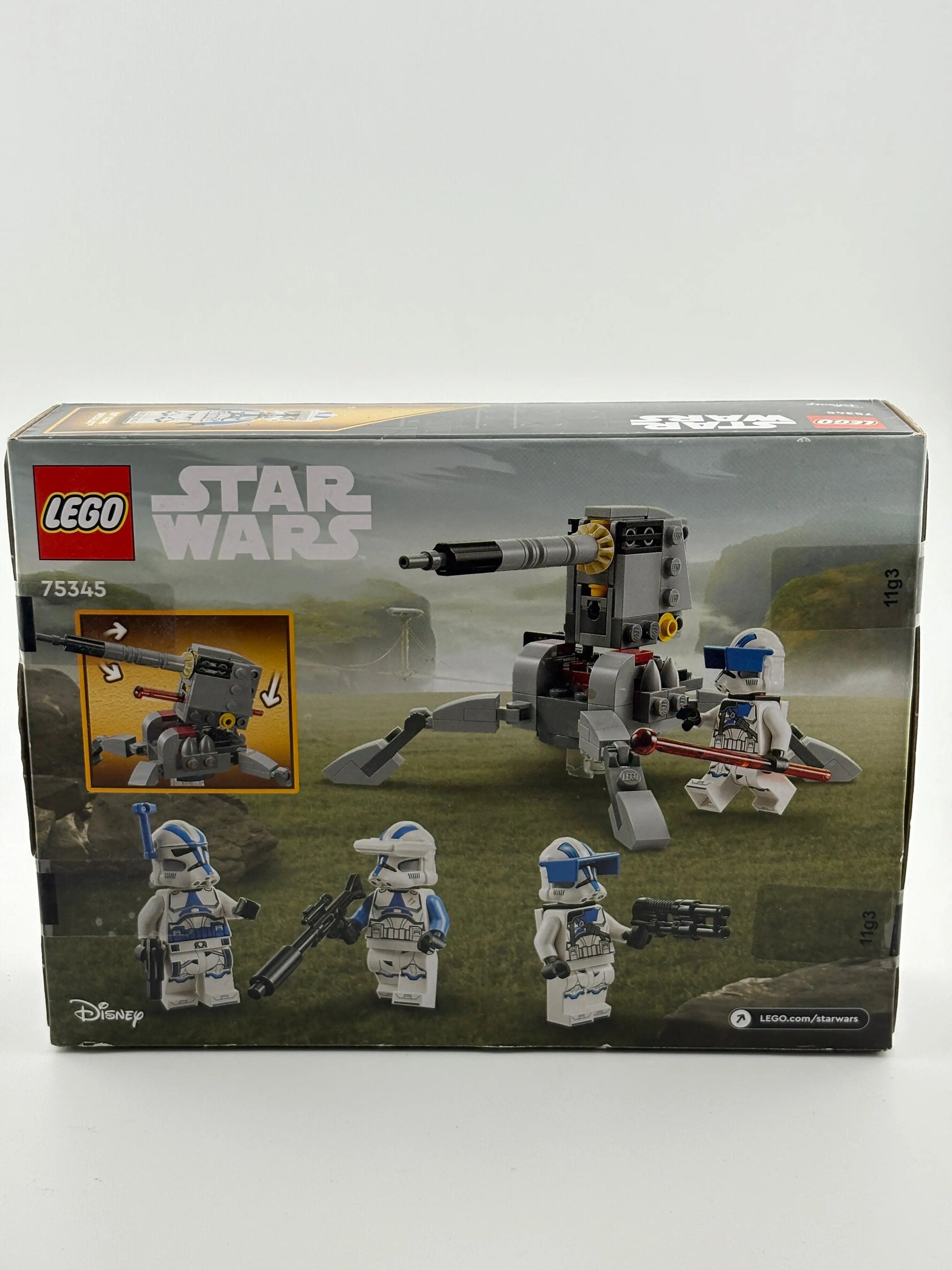 LEGO Star Wars: 501st Clone Troopers Battle Pack (75345) Sealed FRENLY BRICKS - Open 7 Days