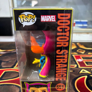 #651 Doctor Strange : Marvel : Black Light : Pop Vinyl : Funko FRENLY BRICKS - Open 7 Days