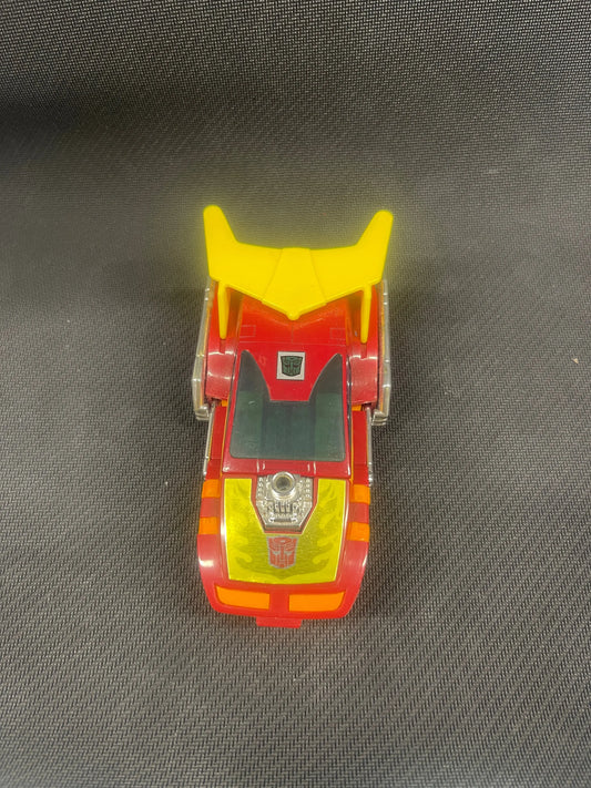 Rare Hasbro 1986 Transformers G1 Hot Rod Rodimus Major FRENLY BRICKS - Open 7 Days