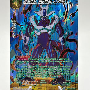 Dragon Ball Super Masters - Cooler, Sibling Cruelty BT17-068 SPR FRENLY BRICKS - Open 7 Days