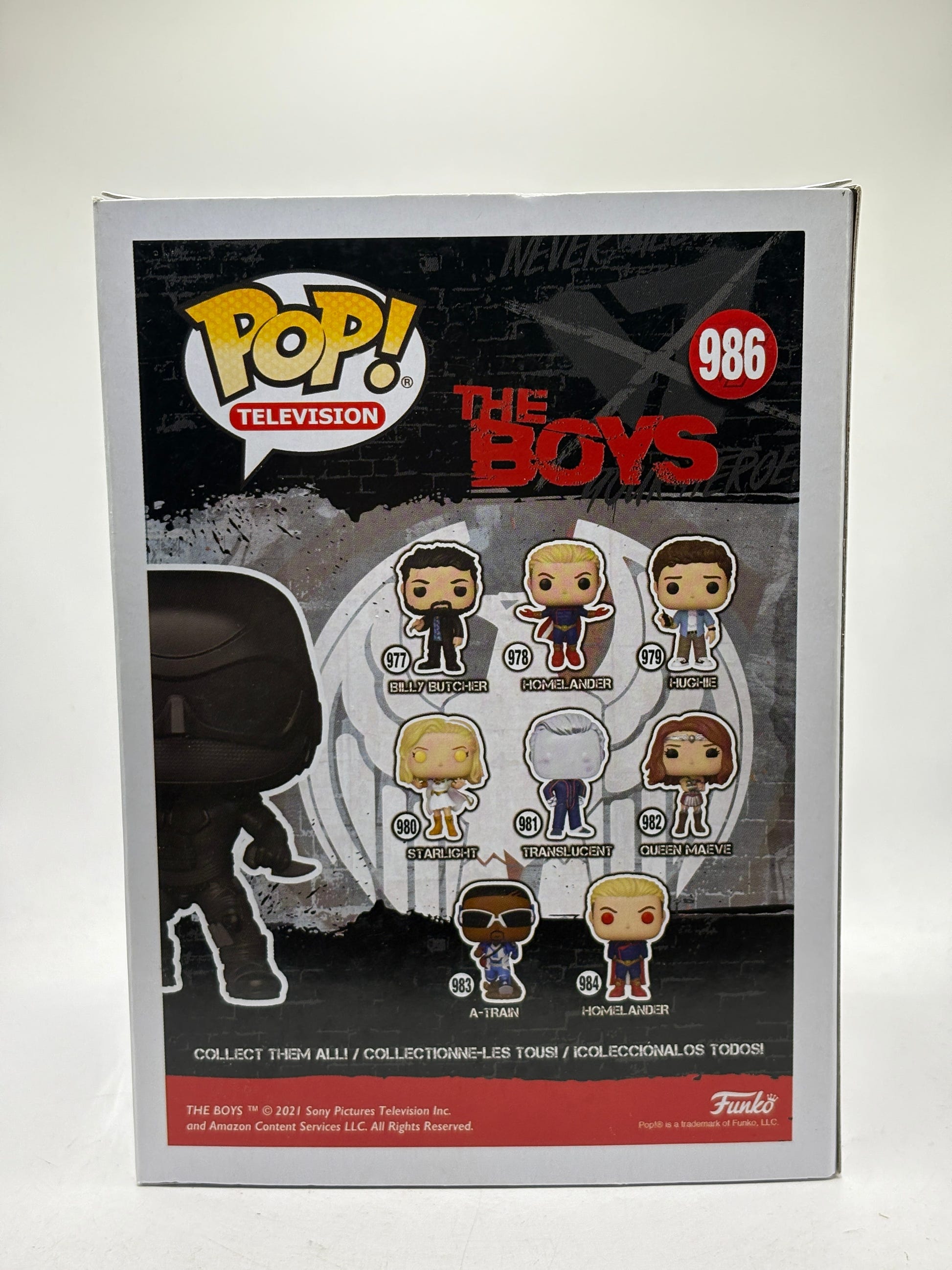 Funko POP! Television The Boys #986 Black Noir 2021 Summer FRENLY BRICKS - Open 7 Days image 3