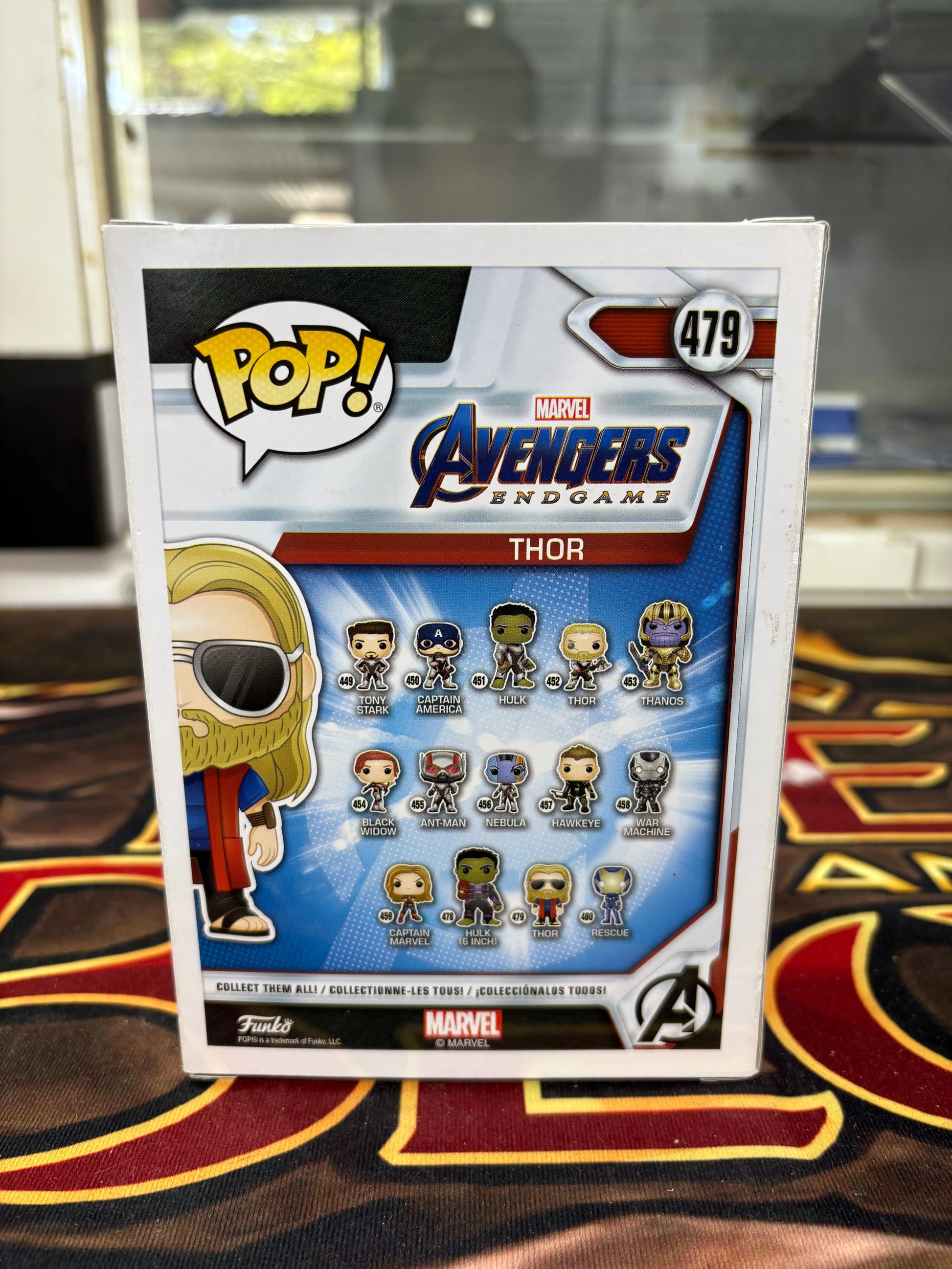 Thor Avengers Endgame Funko Pop! Vinyl #479 Marvel FRENLY BRICKS - Open 7 Days