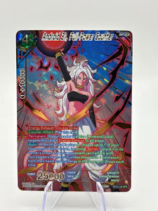 Dragon Ball Super Masters - Android 21, Full-Power Counter BT20-145 SPR