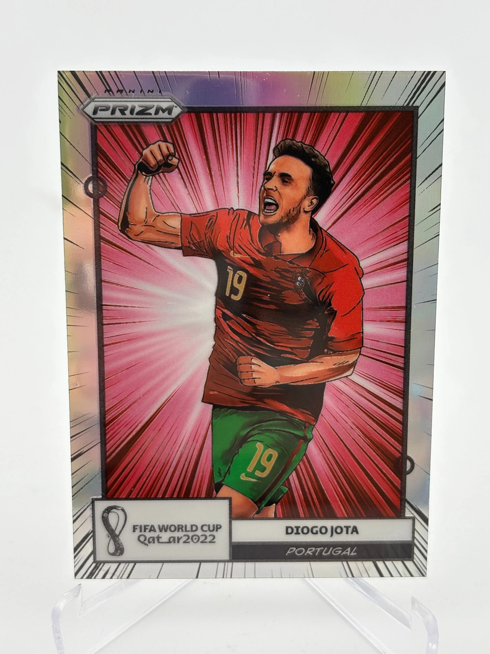 2022 Panini Prizm World Cup Diogo Jota #16 Portugal Manga Case Hit SSP FRENLY BRICKS - Open 7 Days