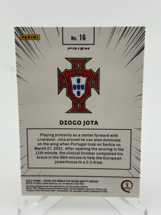 2022 Panini Prizm World Cup Diogo Jota #16 Portugal Manga Case Hit SSP FRENLY BRICKS - Open 7 Days