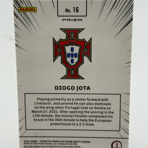 2022 Panini Prizm World Cup Diogo Jota #16 Portugal Manga Case Hit SSP FRENLY BRICKS - Open 7 Days