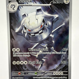 Pokemon TCG Mega Evolution - Steelix 150/132 Illustration Rare NM FRENLY BRICKS - Open 7 Days