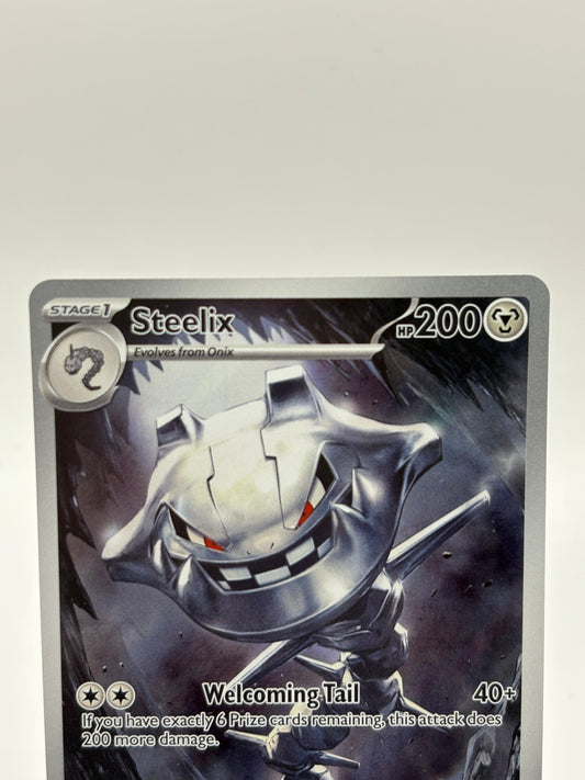 Pokemon TCG Mega Evolution - Steelix 150/132 Illustration Rare NM FRENLY BRICKS - Open 7 Days