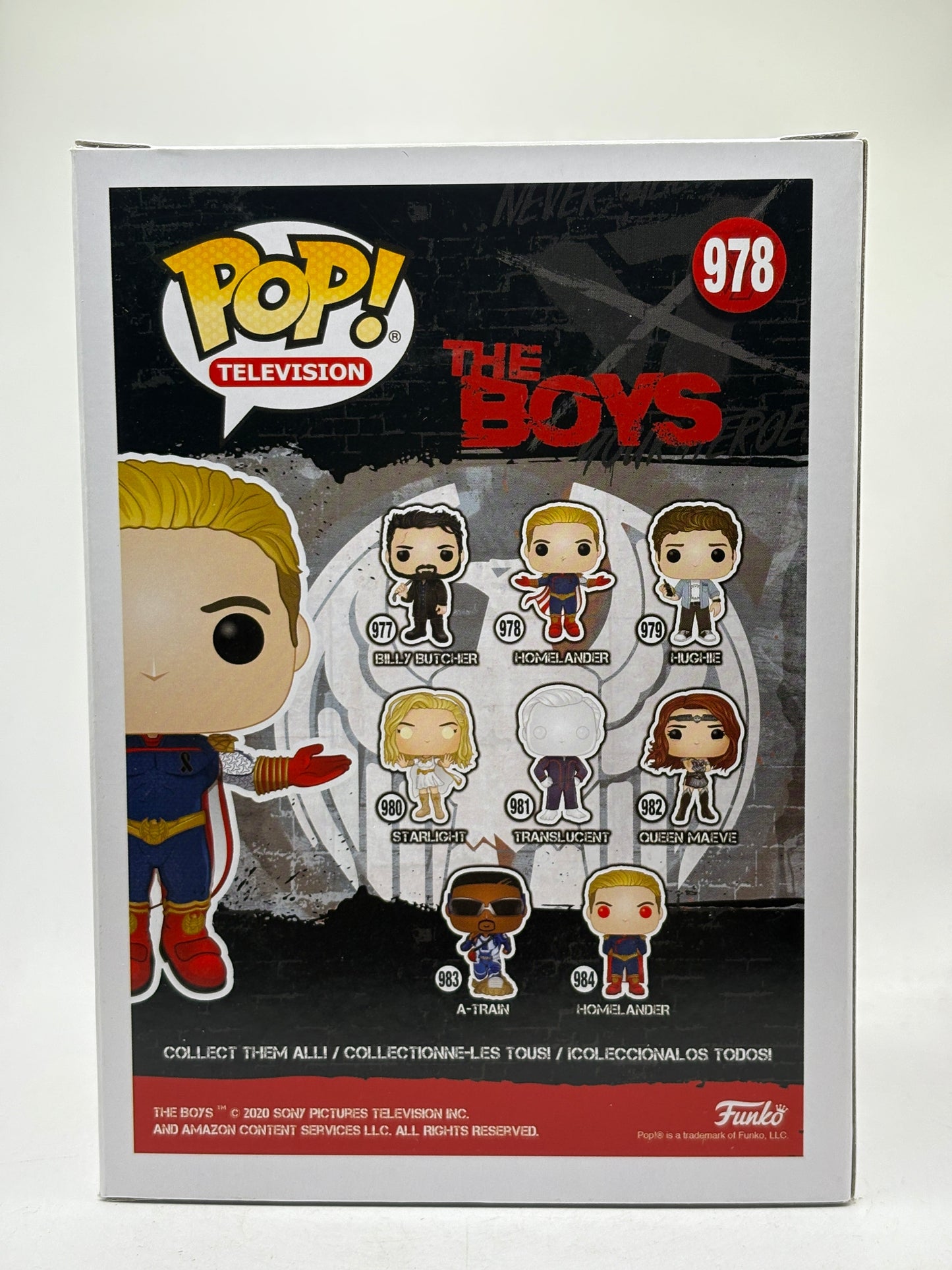 Funko POP! Television The Boys #978 Homelander Vinyl Figure FRENLY BRICKS - Open 7 Days