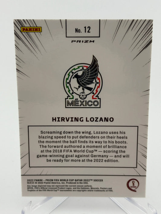 2022 Panini Prizm World Cup Hirving Lozano #12 Mexico Manga Case Hit SSP FRENLY BRICKS - Open 7 Days