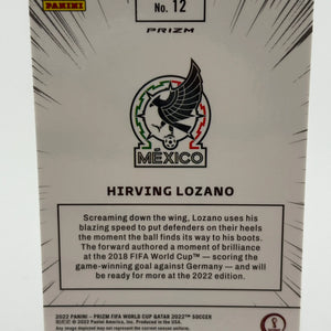 2022 Panini Prizm World Cup Hirving Lozano #12 Mexico Manga Case Hit SSP FRENLY BRICKS - Open 7 Days