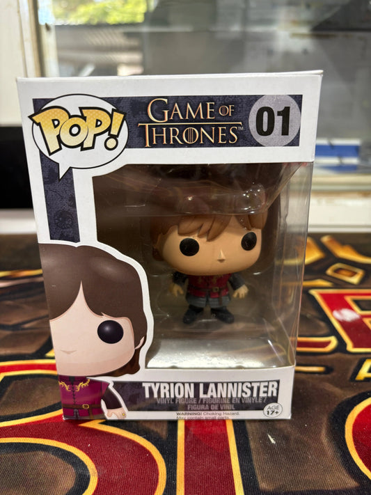 FUNKO POP!  Game of Thrones #01 Rare Tyrion Lannister FRENLY BRICKS - Open 7 Days