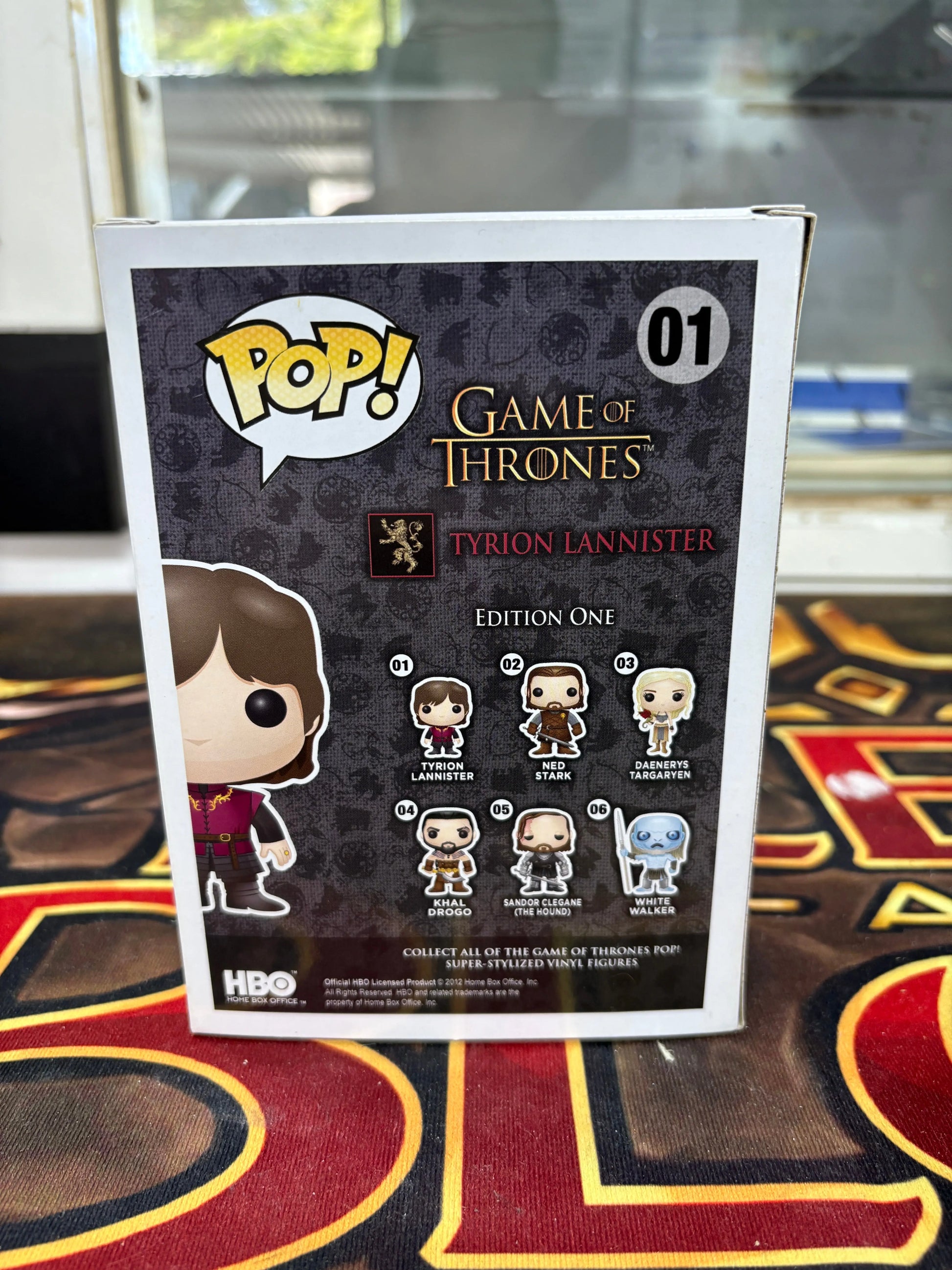 FUNKO POP!  Game of Thrones #01 Rare Tyrion Lannister FRENLY BRICKS - Open 7 Days