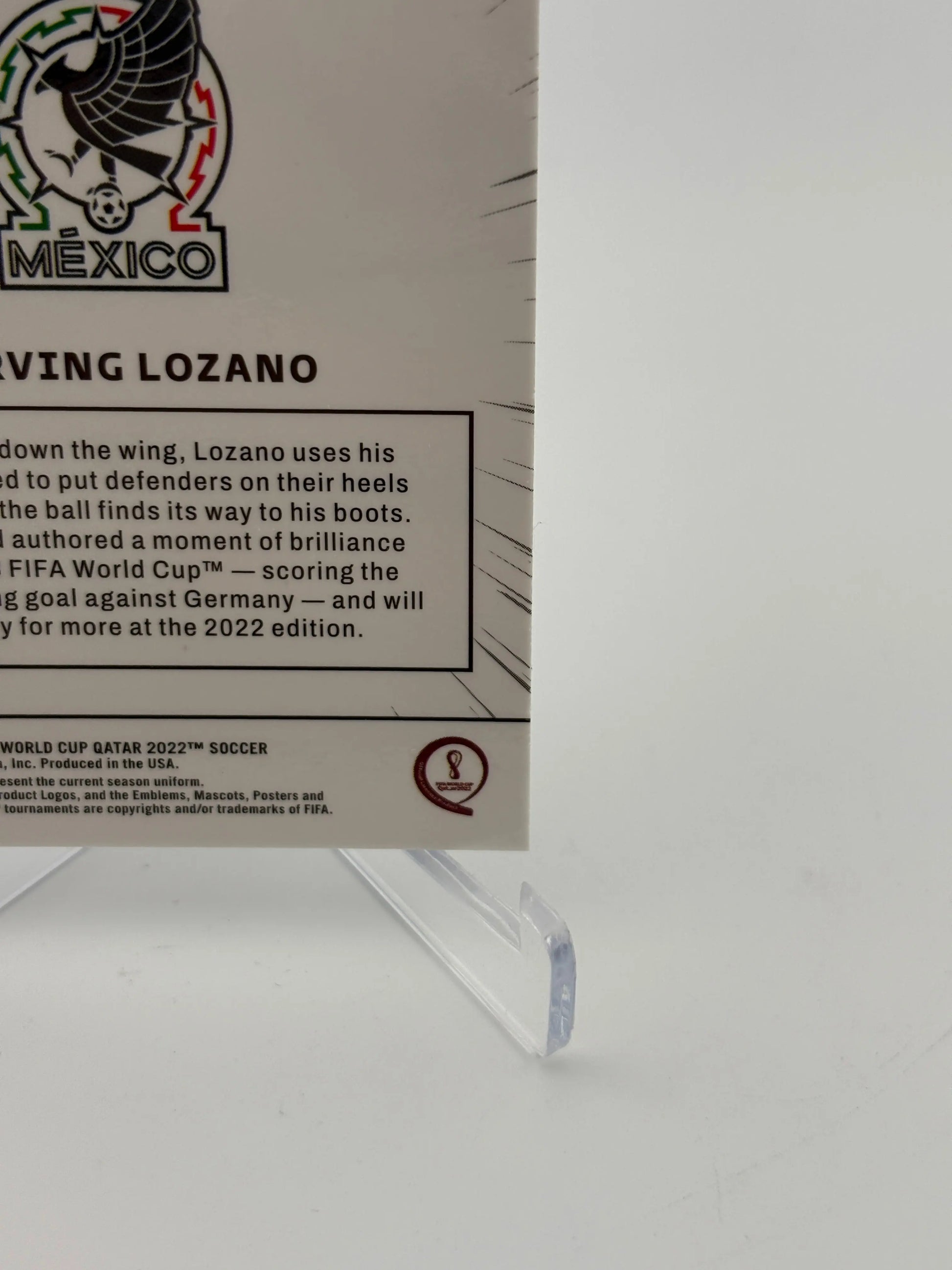 2022 Panini Prizm World Cup Hirving Lozano #12 Mexico Manga Case Hit SSP FRENLY BRICKS - Open 7 Days