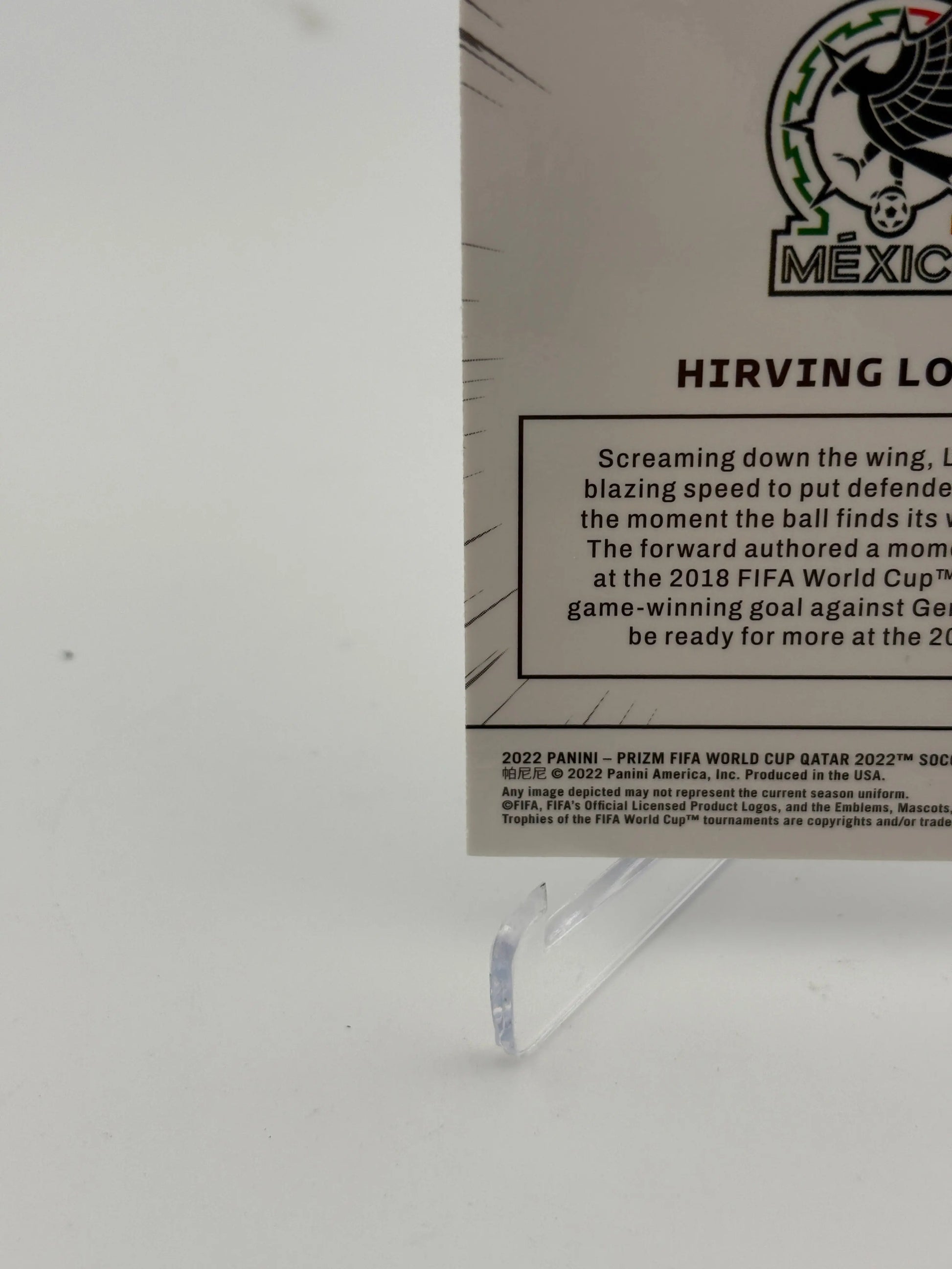 2022 Panini Prizm World Cup Hirving Lozano #12 Mexico Manga Case Hit SSP FRENLY BRICKS - Open 7 Days