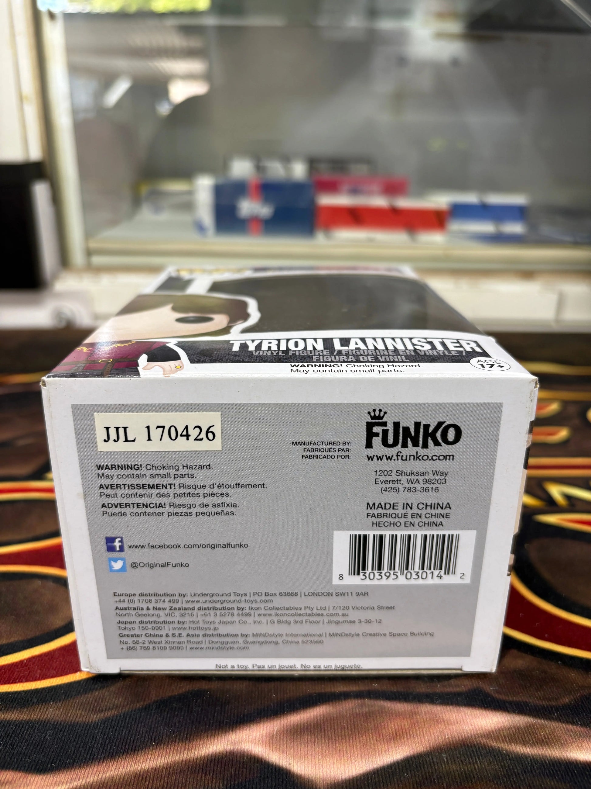 FUNKO POP!  Game of Thrones #01 Rare Tyrion Lannister FRENLY BRICKS - Open 7 Days