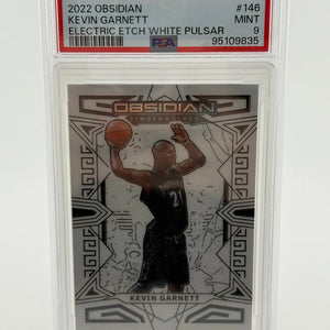 2022 Panini Obsidian - Kevin Garnett Electric Etch White Pulsar - PSA 9 FRENLY BRICKS - Open 7 Days