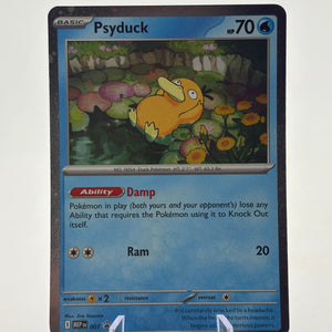 Pokemon TCG Mega Evolution Promo - Psyduck 007 Black Star Promo NM FRENLY BRICKS - Open 7 Days