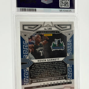 2022 Panini Obsidian - Kevin Garnett Electric Etch White Pulsar - PSA 9 FRENLY BRICKS - Open 7 Days