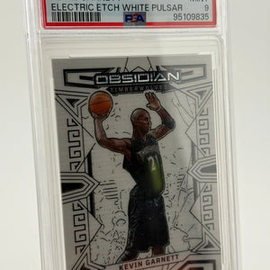 2022 Panini Obsidian - Kevin Garnett Electric Etch White Pulsar - PSA 9 FRENLY BRICKS - Open 7 Days