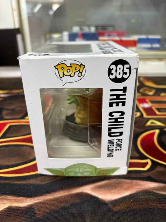 Funko Pop! Star Wars - The Child Force Wielding #385 - The Mandalorian FRENLY BRICKS - Open 7 Days