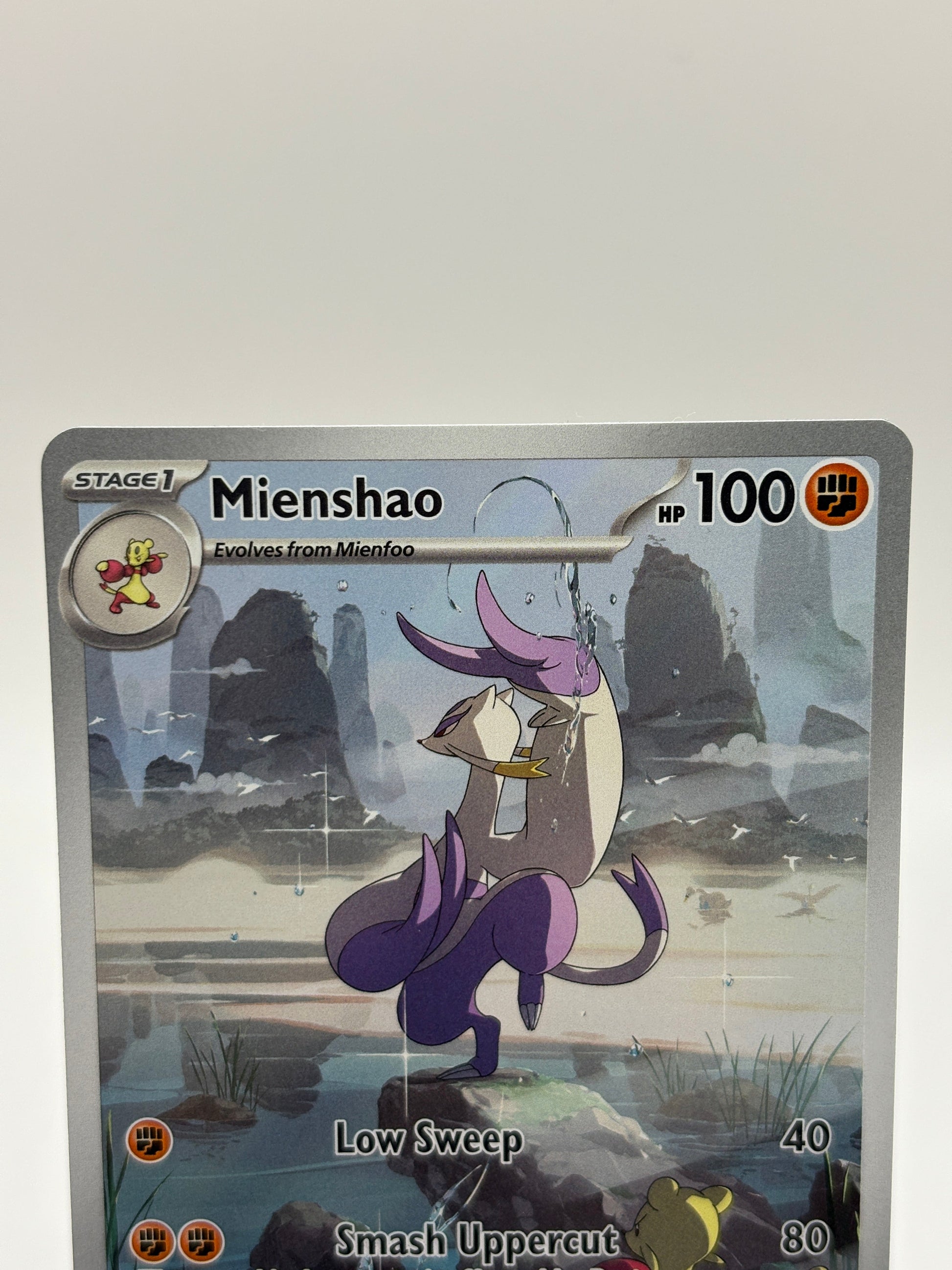 Pokemon TCG White Flare - Mienshao 134/086 Illustration Rare NM FRENLY BRICKS - Open 7 Days