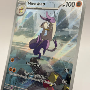 Pokemon TCG White Flare - Mienshao 134/086 Illustration Rare NM FRENLY BRICKS - Open 7 Days