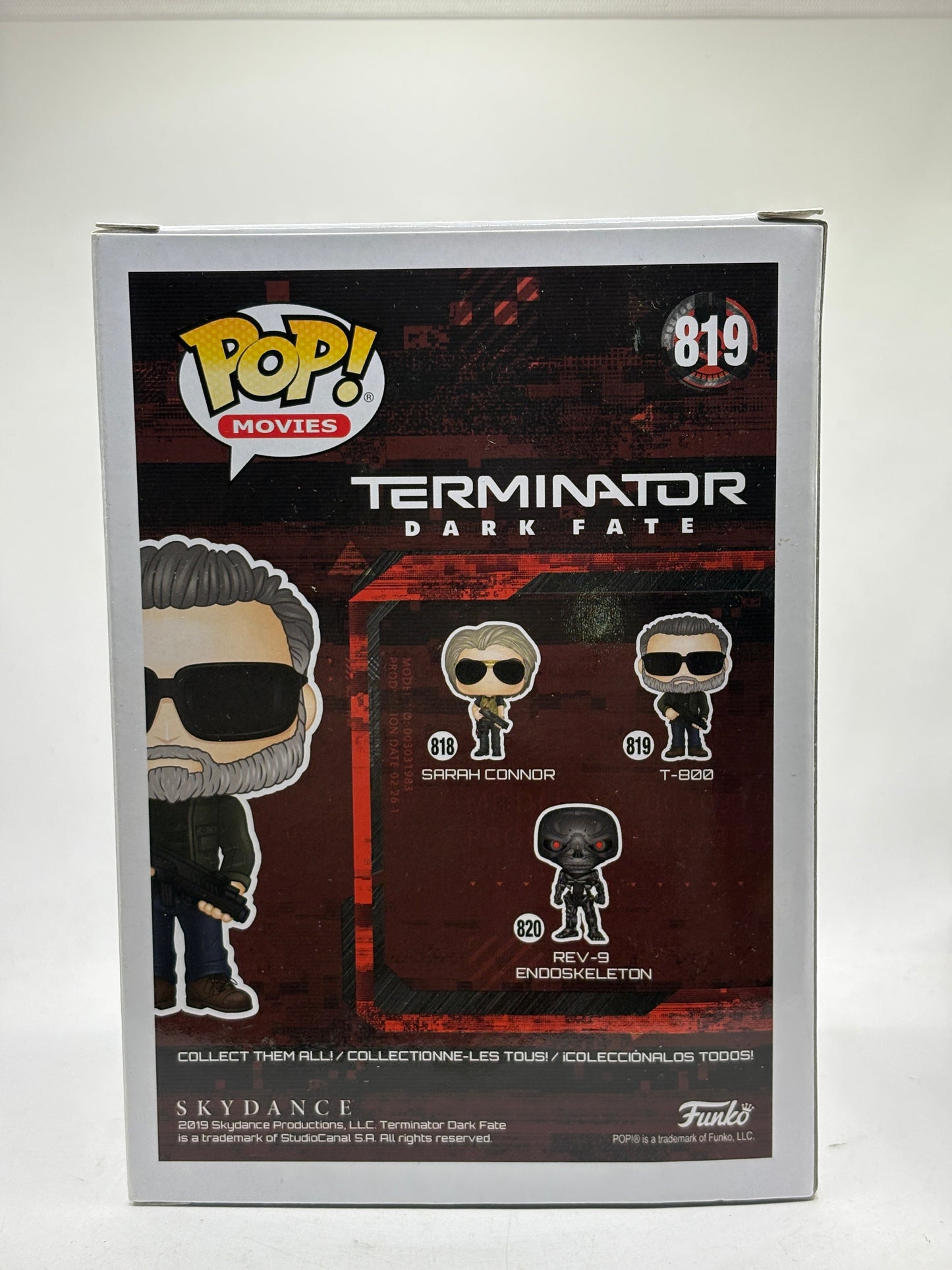 Funko POP! Movies Terminator Dark Fate #819 T-800 Vinyl Figure FRENLY BRICKS - Open 7 Days