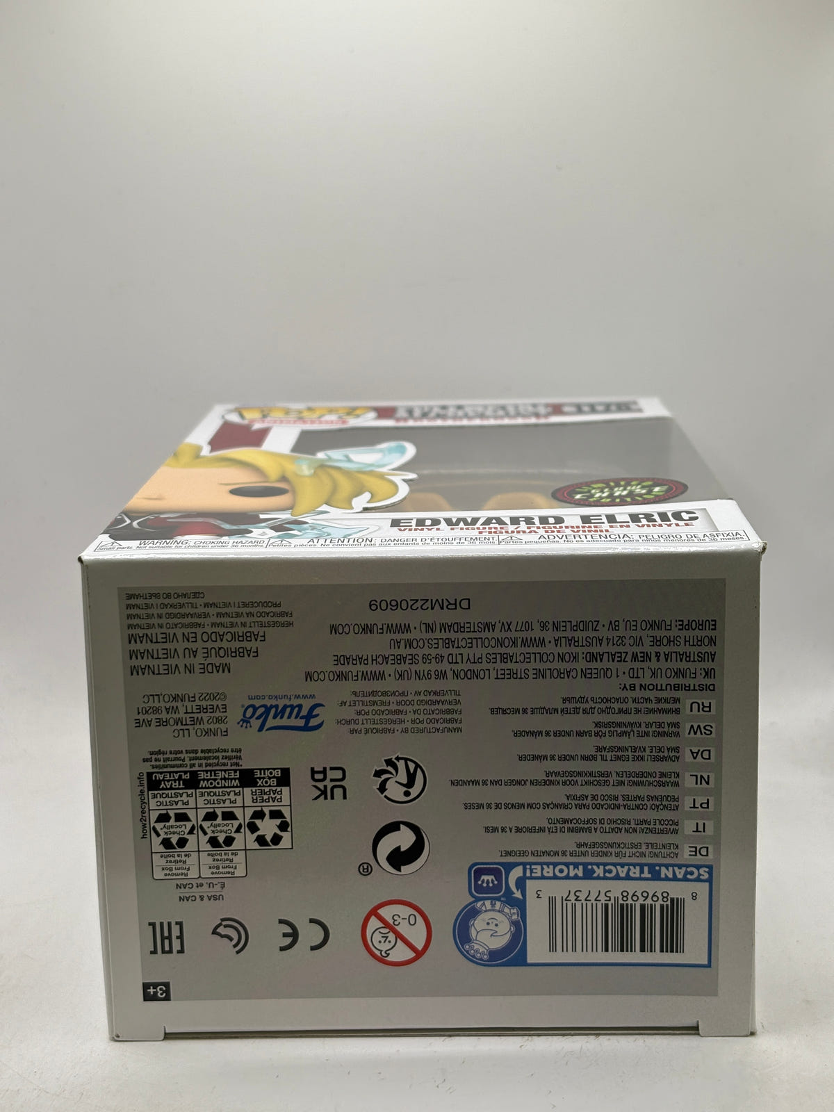 Funko POP! Animation Fullmetal Alchemist #1176 Edward Elric Limited Glow Chase image 6