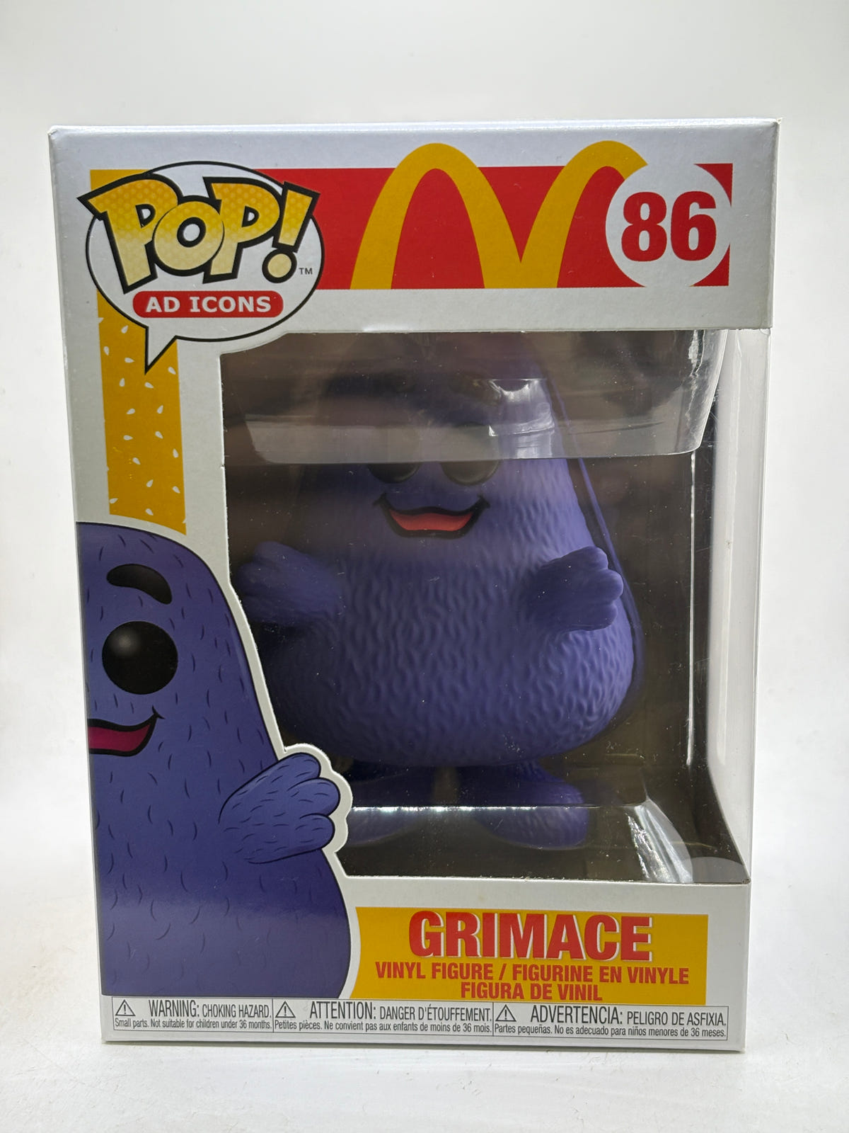 Funko POP! Ad Icons Mcdonalds #86 Grimace Vinyl Figure image 1