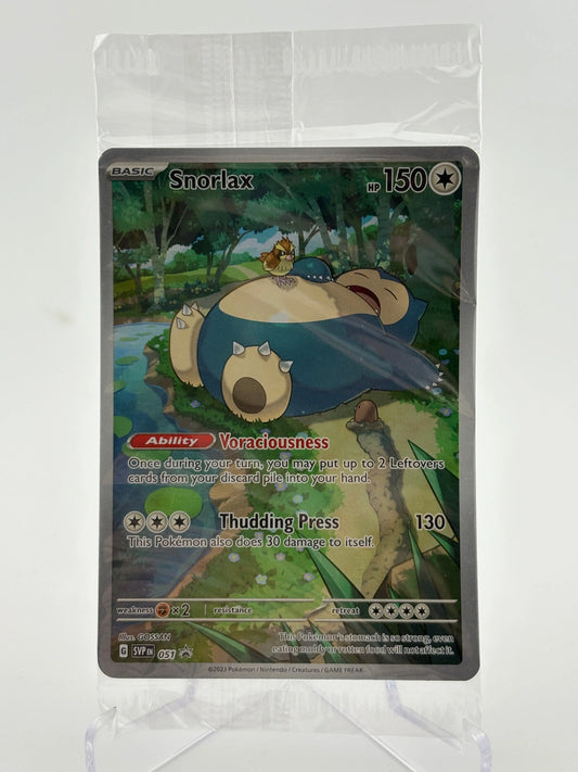 Pokemon TCG 151 - Snorlax SVP051 Art Rare Promo SEALED FRENLY BRICKS - Open 7 Days