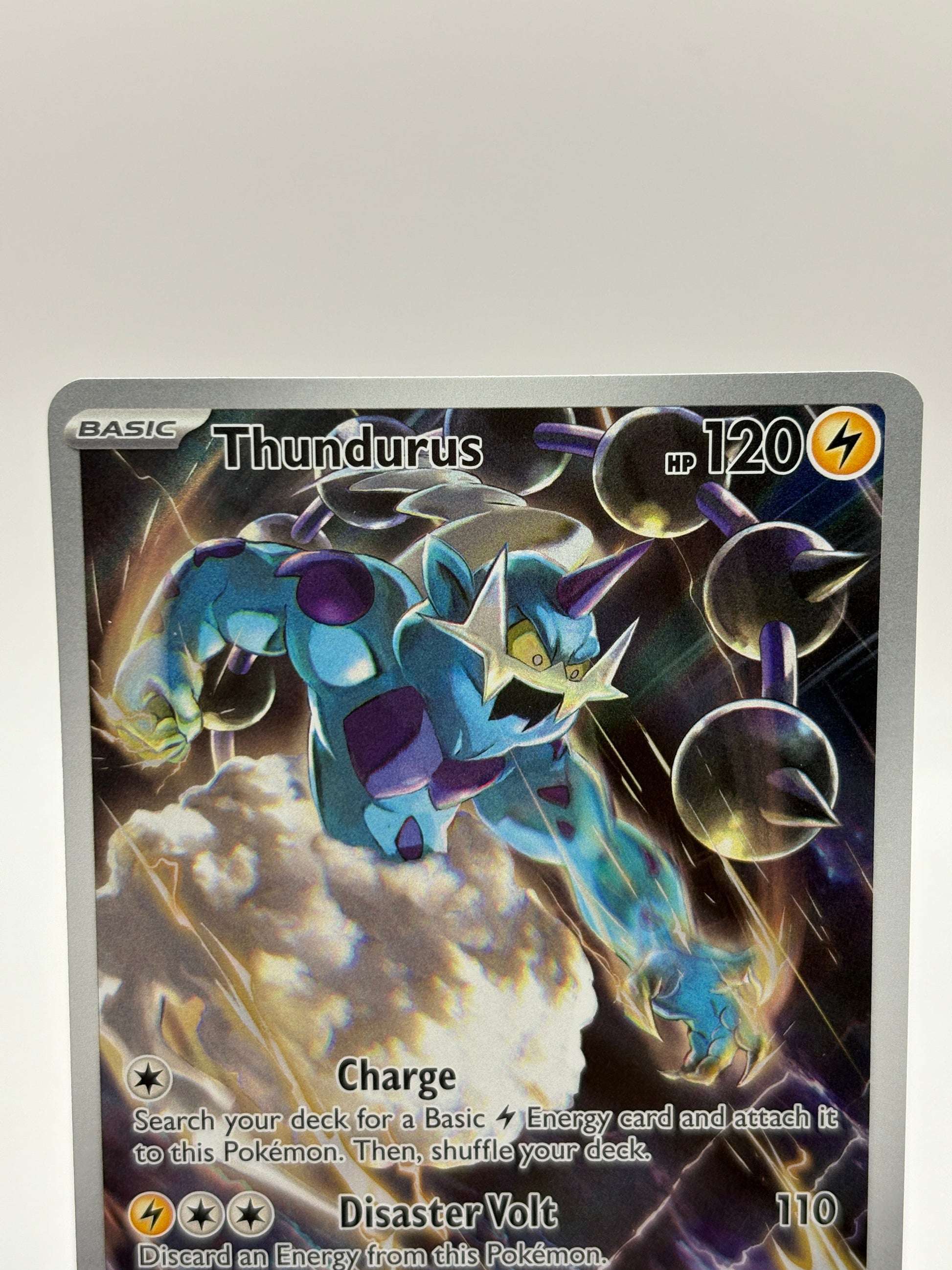 Pokemon TCG SVP Promos - Thundurus SVP 209 Black Star Illustration Promo NM FRENLY BRICKS - Open 7 Days