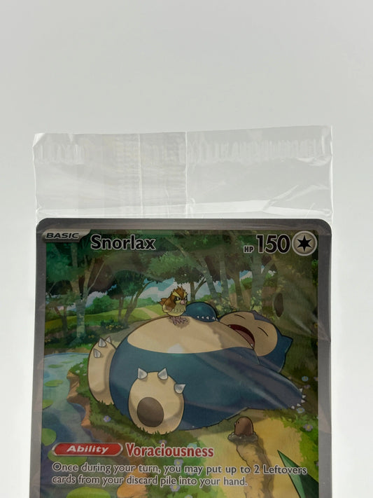 Pokemon TCG 151 - Snorlax SVP051 Art Rare Promo SEALED FRENLY BRICKS - Open 7 Days