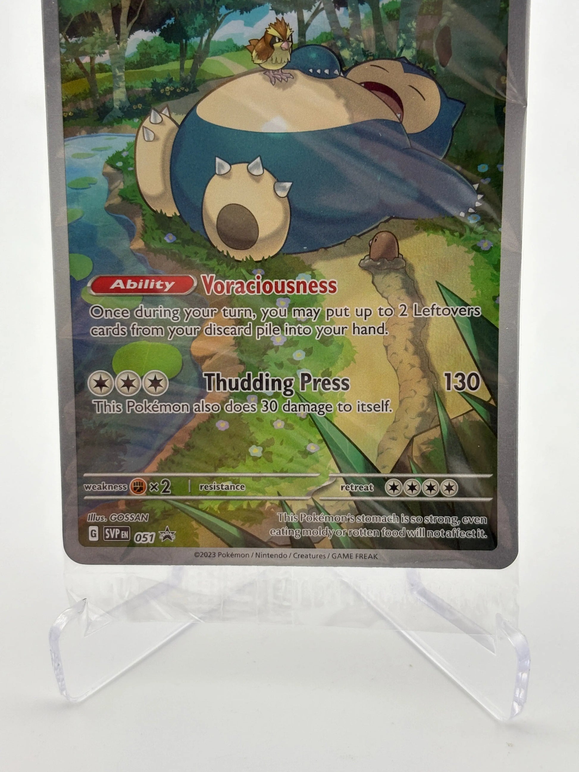 Pokemon TCG 151 - Snorlax SVP051 Art Rare Promo SEALED FRENLY BRICKS - Open 7 Days