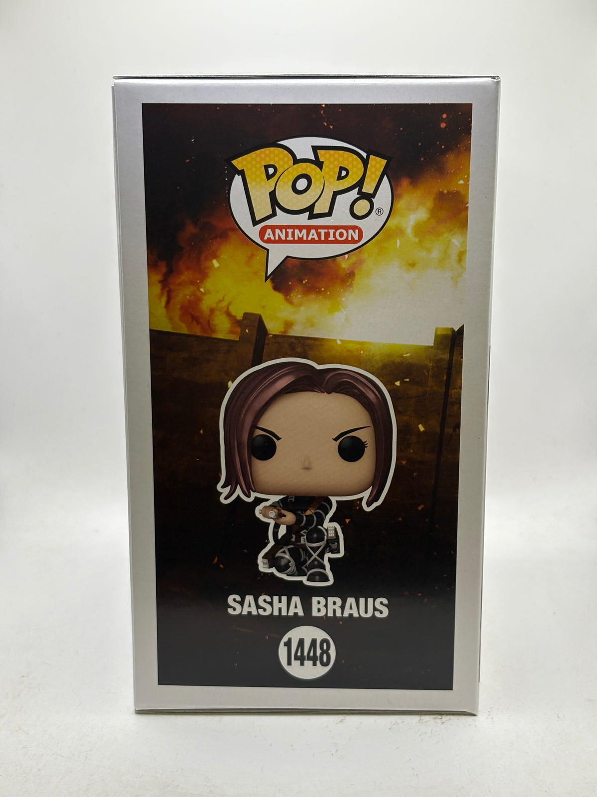 Funko POP! Animation Attack on Titan #1448 Sasha Braus Metallic Vinyl Figure image 4