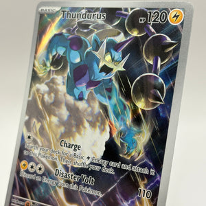Pokemon TCG SVP Promos - Thundurus SVP 209 Black Star Illustration Promo NM FRENLY BRICKS - Open 7 Days
