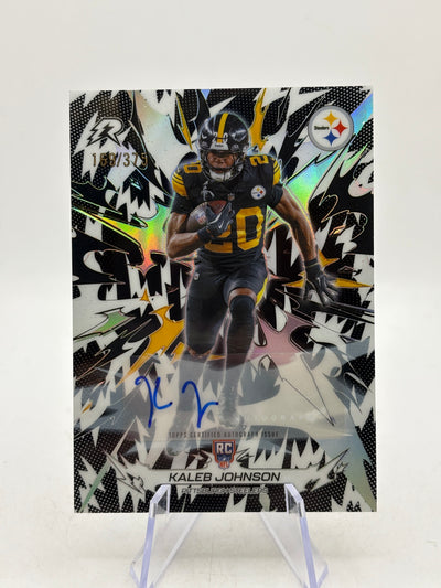 2025 Topps Resurgence Kaleb Johnson RC Auto /375