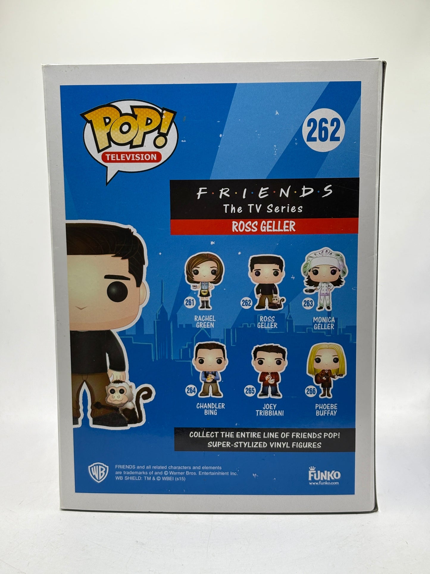 Funko POP! Television Friends #262 Ross Geller Vinyl Figure FRENLY BRICKS - Open 7 Days