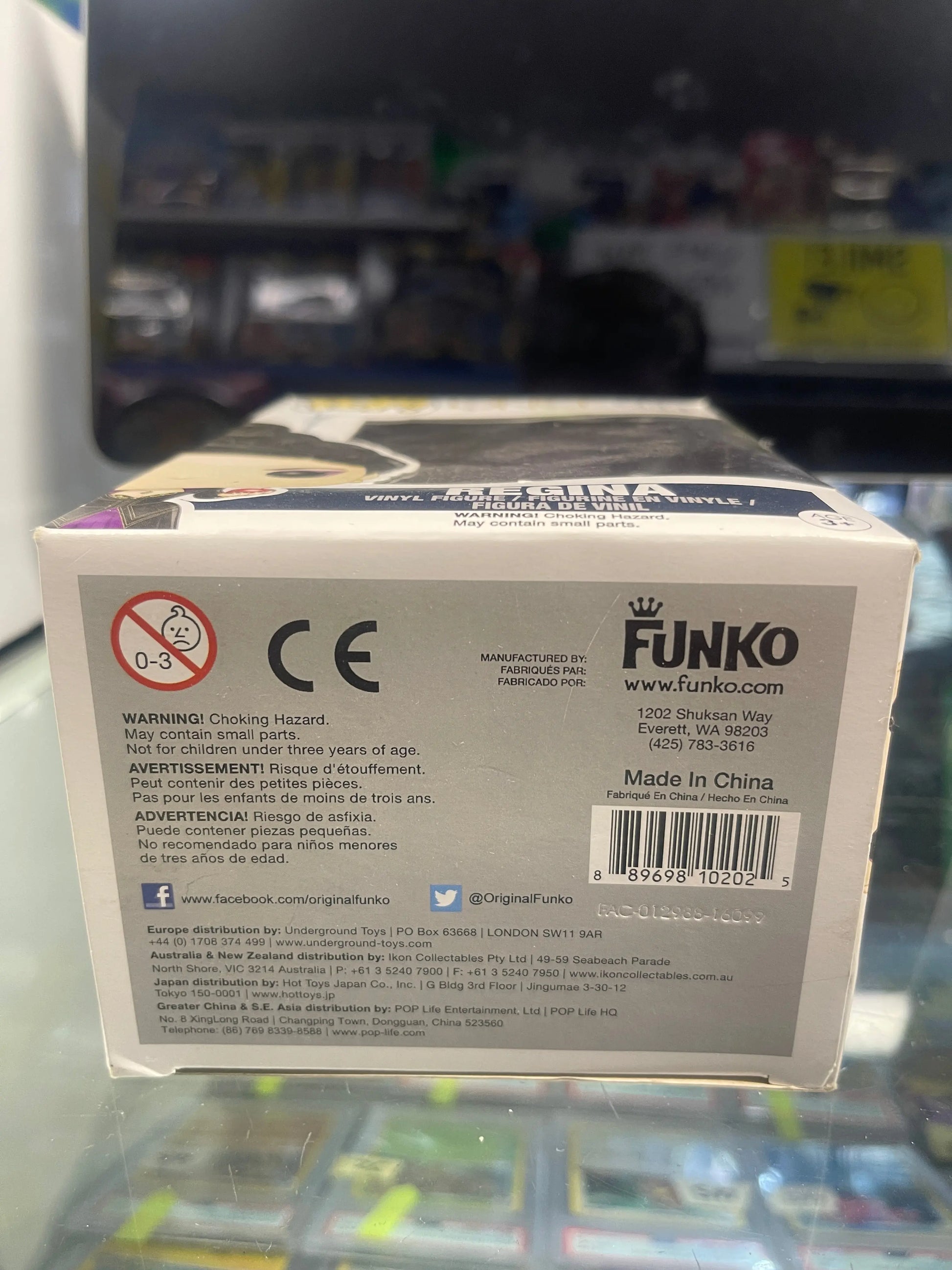 Funko Pop Disney Regina Mills #268 Purple FRENLY BRICKS - Open 7 Days