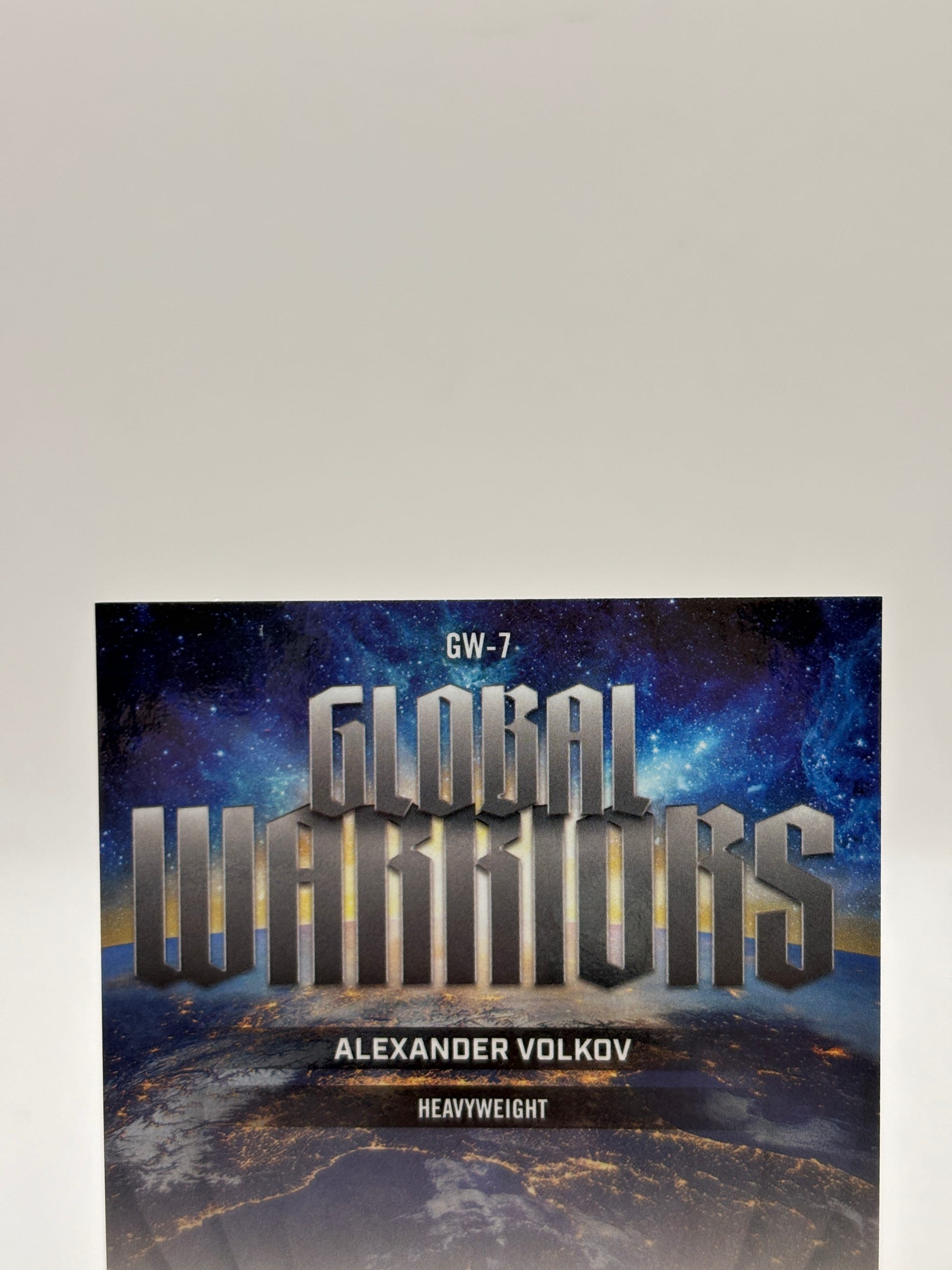 Topps Chrome 2026 UFC - GW-7 Global Warriors Alexander Volkov Oranger /25 image 3